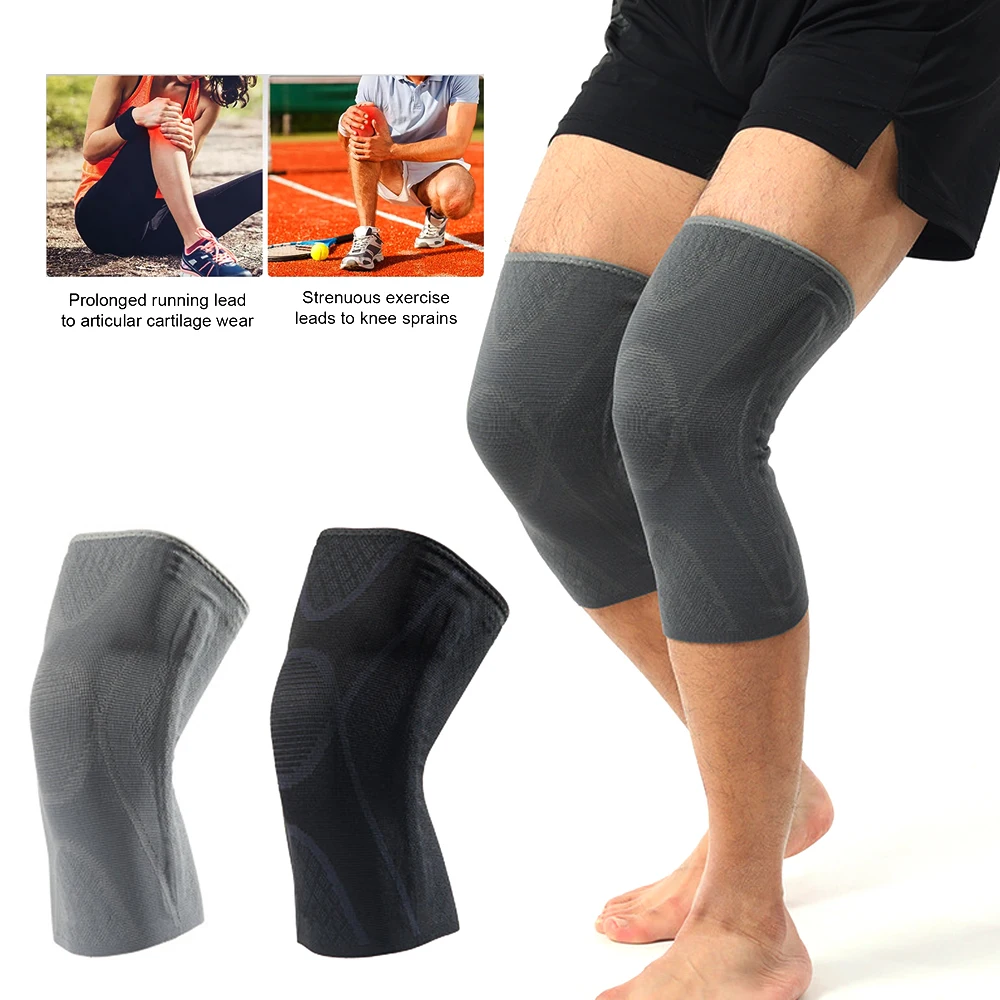1 шт. наколенники для мужчин и женщин компрессионные с боковыми стабилизаторами
