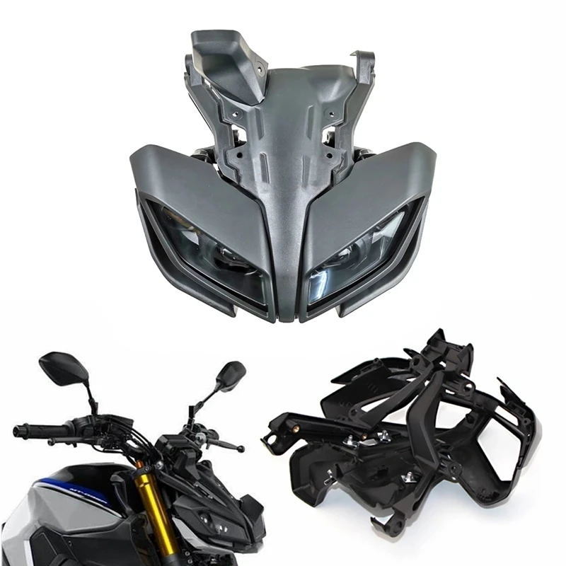 

Car Headlight Set Assembly Bracket Fit For YAMAHA MT09 MT-09 2017 - 2020 2018 2019 FZ09 17 18 19 20
