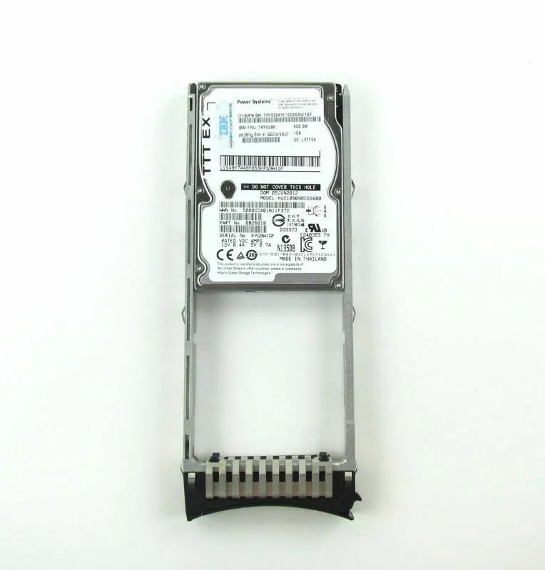 

IBM 74Y9284 74Y9286 74Y9272 900G 10K SAS2.5 74Y9265 hard disk hdd P6 P7 HDD