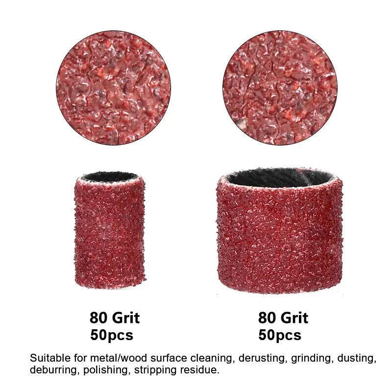 104 шт. шлифовальные втулки шлифовальная лента с шлифовальной оправкой