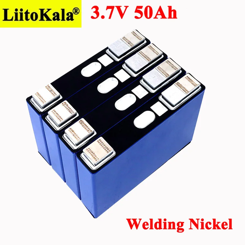 

Liitokala 3.7V 50Ah battery Ternary lithium 50000mAh for 7.4V 12V 24V 36V 48V Motorcycle Car motor batteries modification Nickel