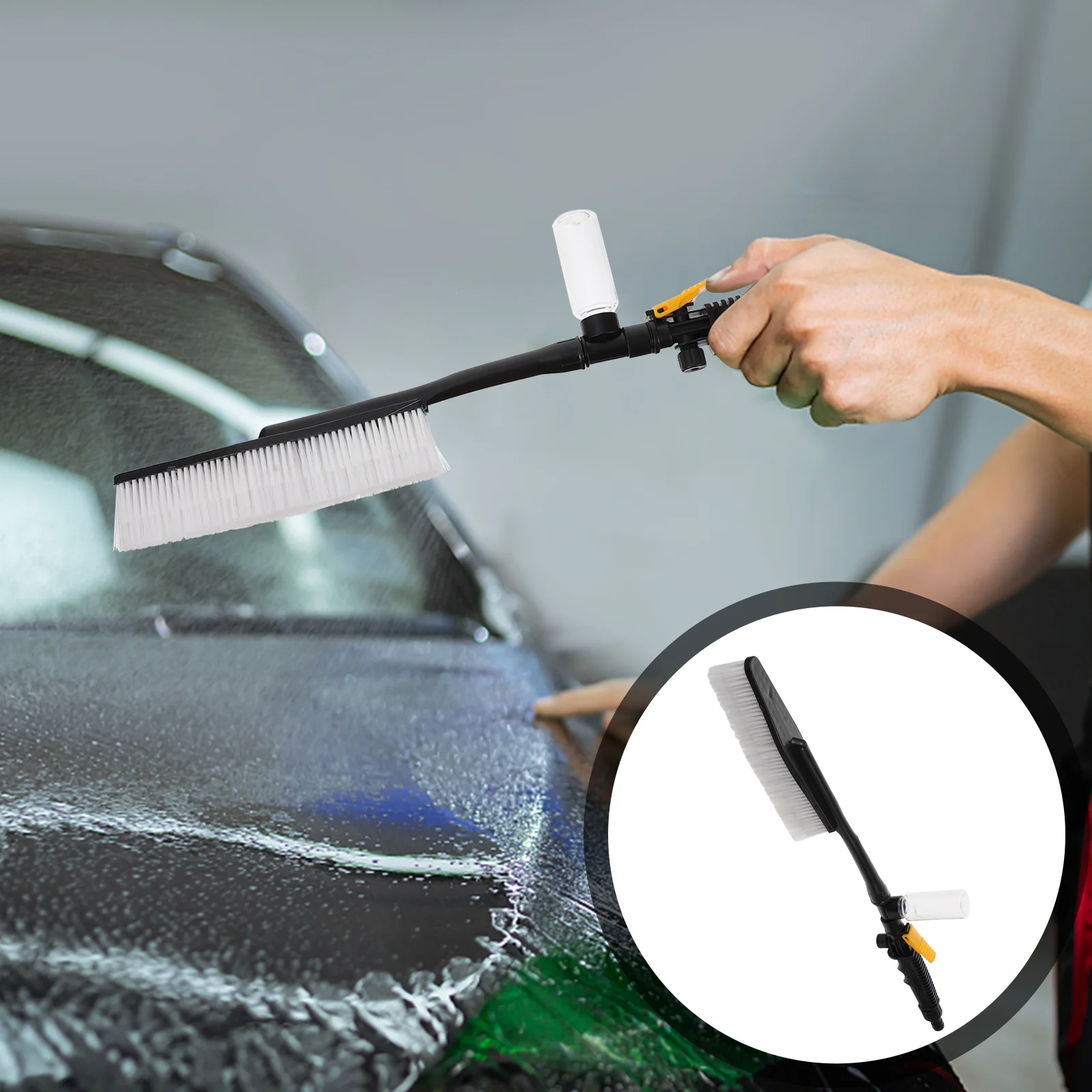 

Cleaning Brush Long Handle Wash Washing Vehicle Car Tool Brochas Para Limpiar