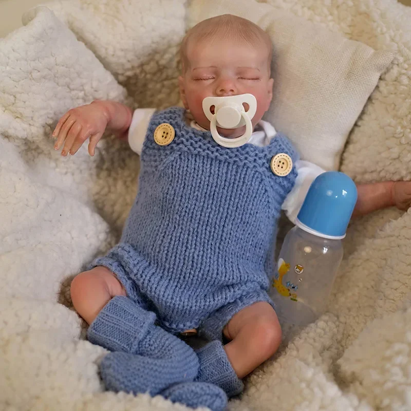 40 см Reborn TwinB реалистичная многослойная картина для новорожденных 3D кожа видимые