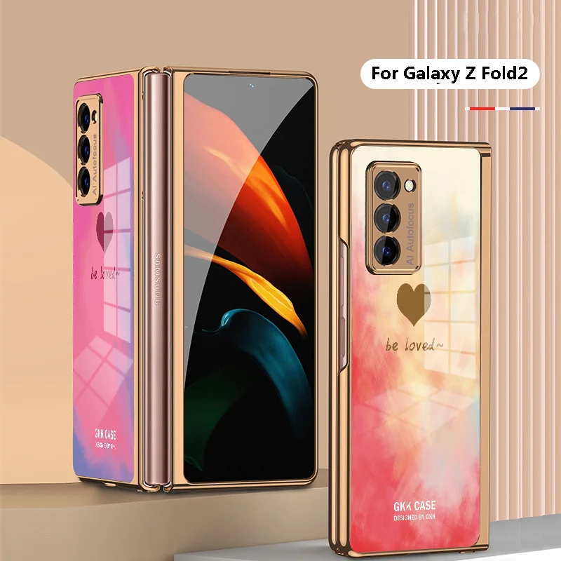 

Чехол для телефона из закаленного стекла с полным покрытием для Samsung Galaxy Z Fold 2 5G