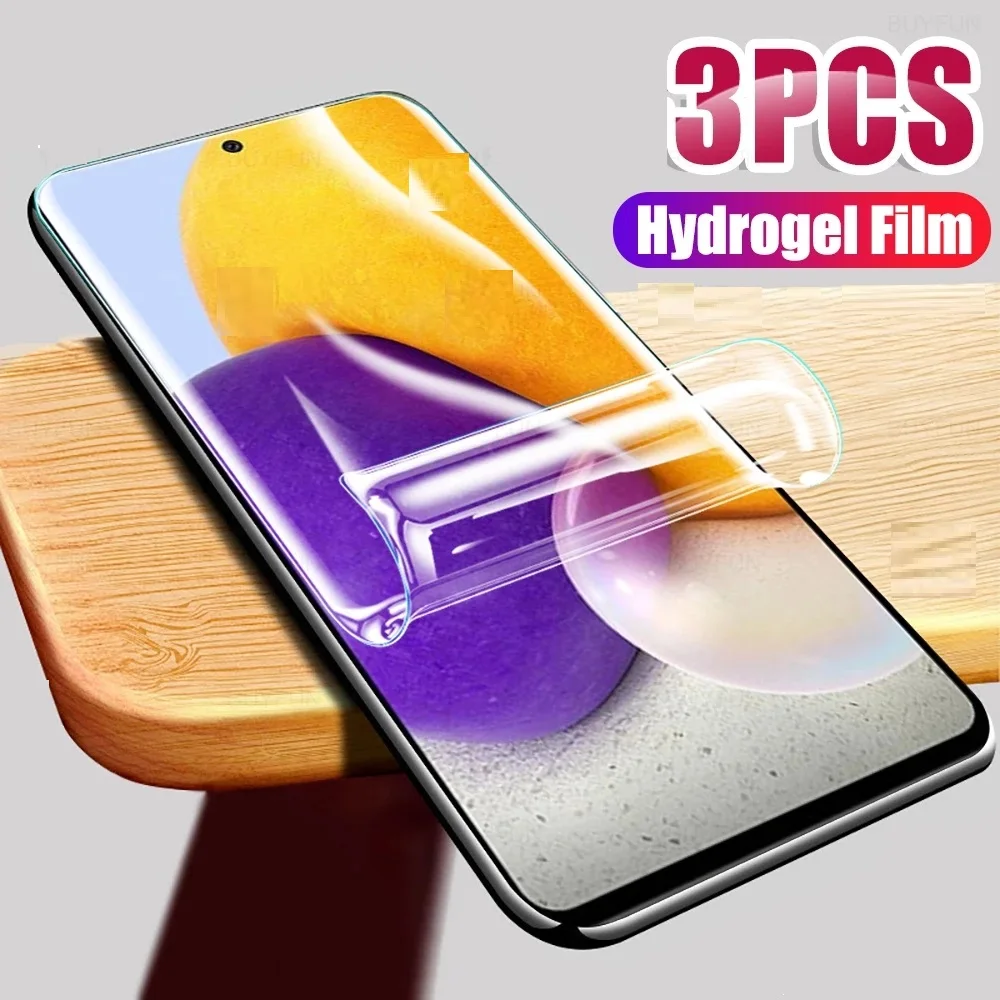 

3PCS Protective Film For Samsung Galaxy A10 A20 A30 A40 A50 A60 A70 A80 A90 Screen Protector M10 M20 M30 M40 A20E Hydrogel Film