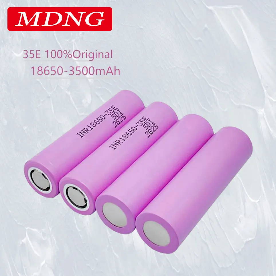 

20 шт., литий-ионные аккумуляторы для Samsung 18650, 18650 мАч, 25 А