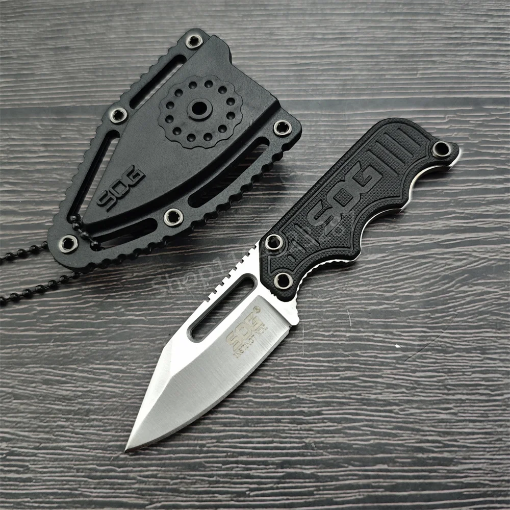 Мини-нож-брелок 5Cr15MoV С Фиксированным Лезвием G10 Ручка Компактный Режущий