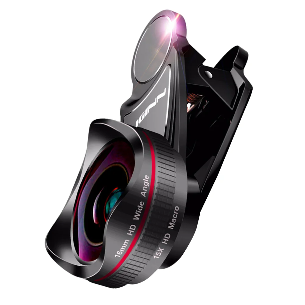 

Lenscamera Wide Angle Kit16Mm Macro 15X 4Kdistortion Degreecell Mobile