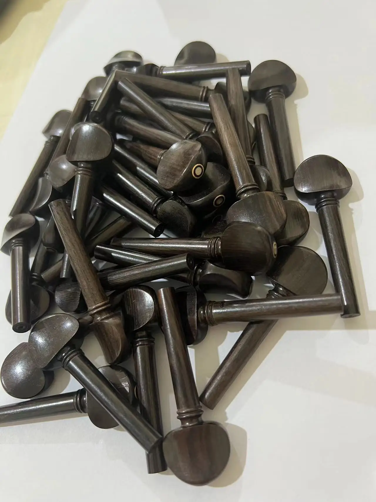 50 шт. колышки для скрипки из эбенового дерева