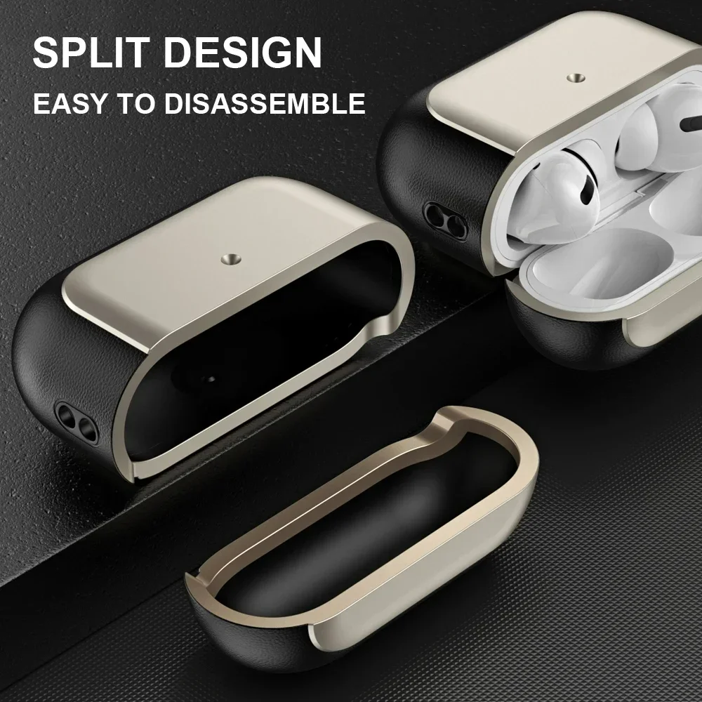 Защитный чехол для наушников с активным шумоподавлением и кожаным узором