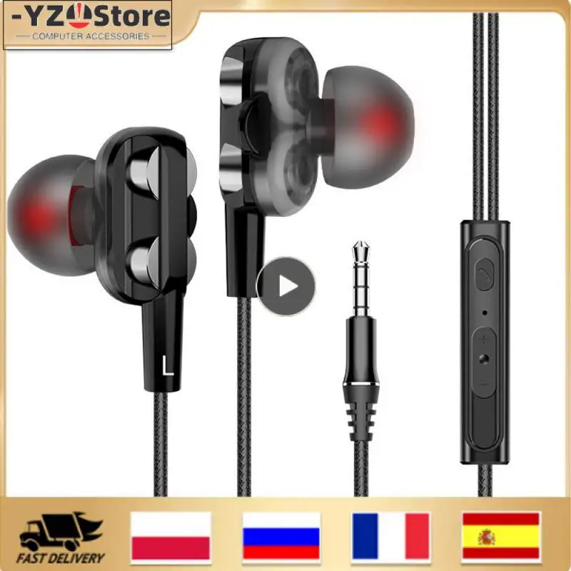 

Ergonomic Fit Sleep Headset Fashion Design Wired Headset Dynamic Drive Dual Speakers Noise Canceling Headphones Hd Audio Durable