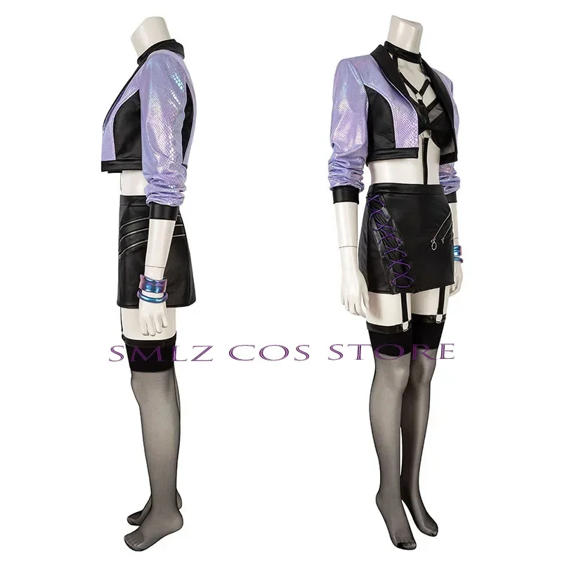 KDa Evelynn карнавальный костюм игровая форма для беременных Agony платье парик