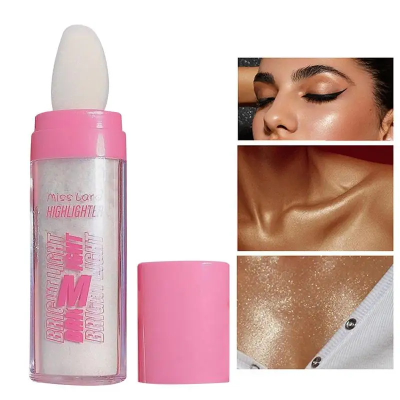 

Powder Highlighter Stick High Gloss Face Glitter Highlighter Powder Makeup Natural Three-dimensional Face Powder Blusher
