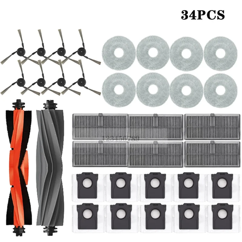 

Запасные части для робота-пылесоса Dreame X40 Ultra / X40 Pro