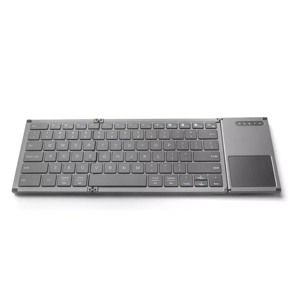 

Jelly Comb Portable Folding Wireless Keyboard Bluetooth Rechargeable Touchpad Keypad for iPad ios Android Tablet Phone Laptop