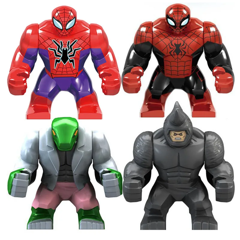 Фигурки героев большого размера ящерица человек Рино Кингпин джуггернаут модель