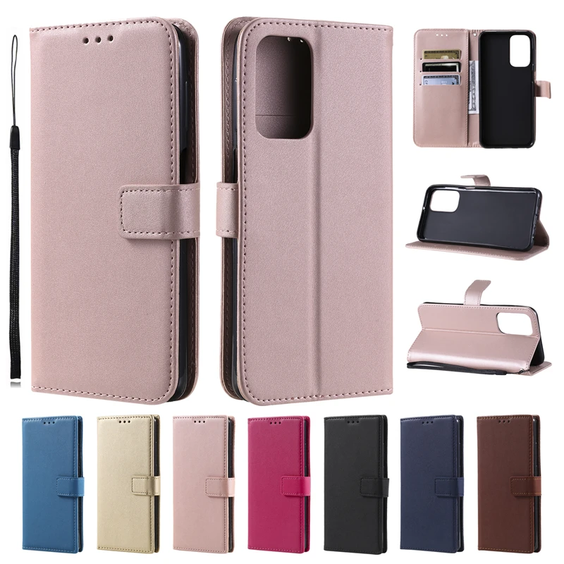 

Solid Color Wallet Flip Leather Case for Samsung Galaxy A53 A13 A23 A33 A73 A32 5G A12 A22 A42 A52 A72 A50 A30S A70 A51 A71 A21s