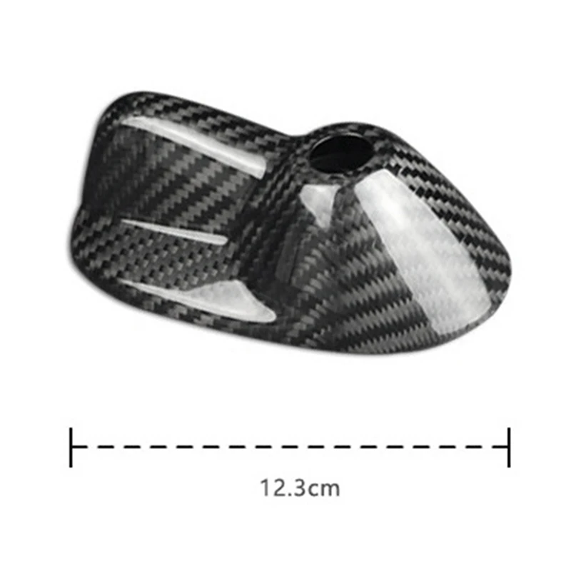 Крыша из настоящего углеродного волокна Акулий плавник Крышка антенны