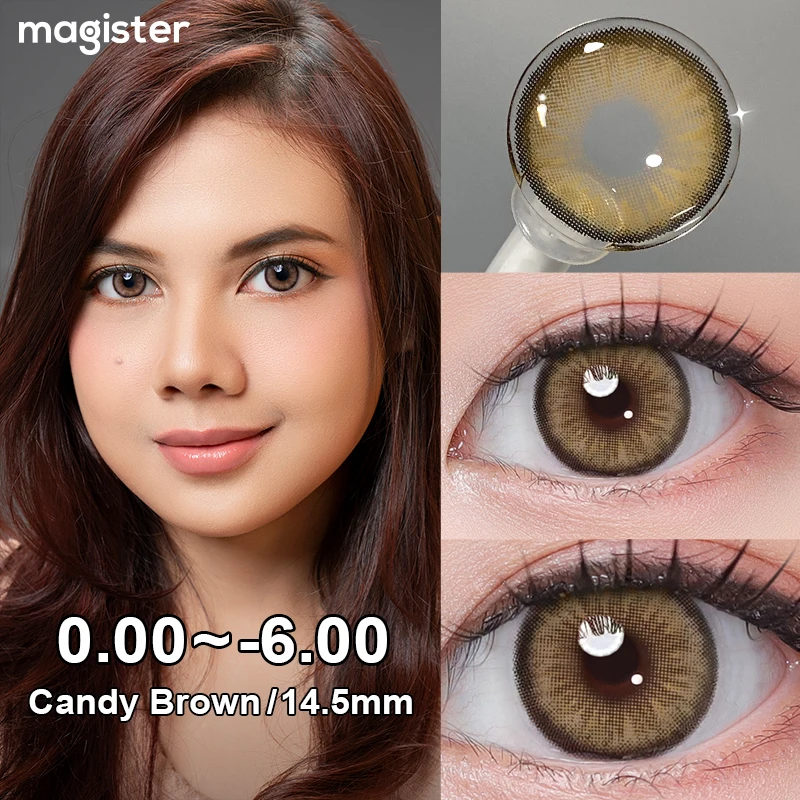 1 пара цветных контактных линз с диоптриями близорукостью контакты для глаз