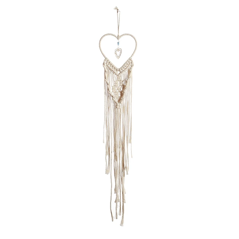 

Акция! Макраме, Ловцы снов, плетеные, ручной работы, дизайн сердца, бохо, настенная Подвеска для вечерние ринки, свадьбы, домашний декор, укра...