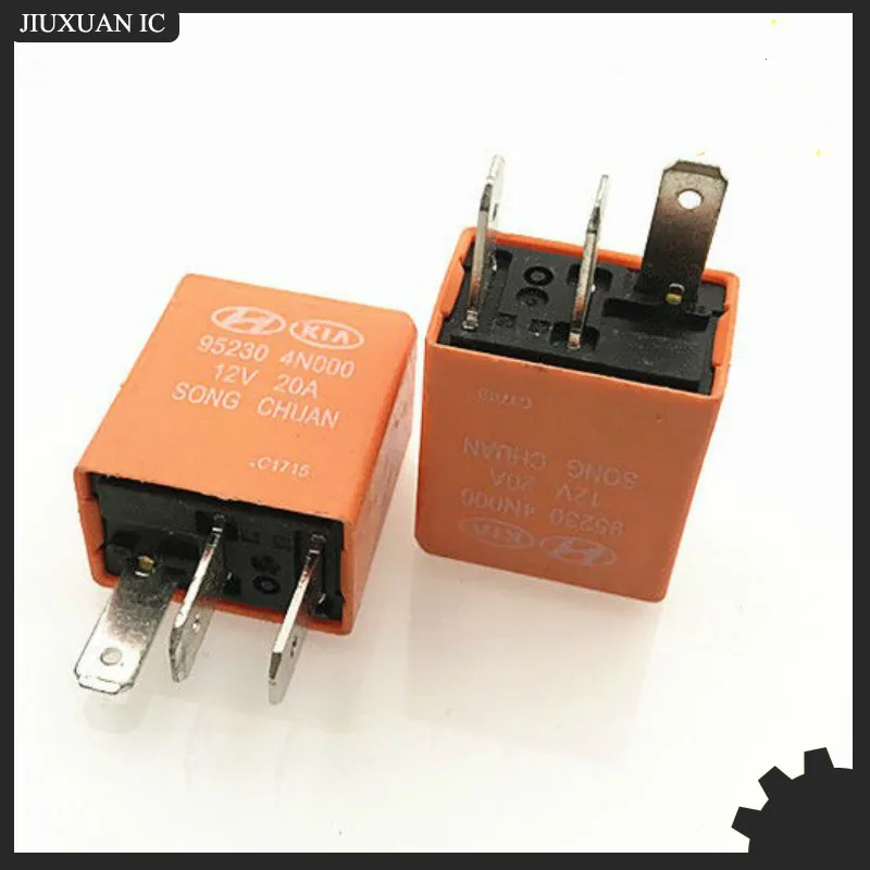 5 шт./лот 100% оригинальное реле: автомобильное звуковое реле 95230 4N000 12 В 20A 3pin - купить