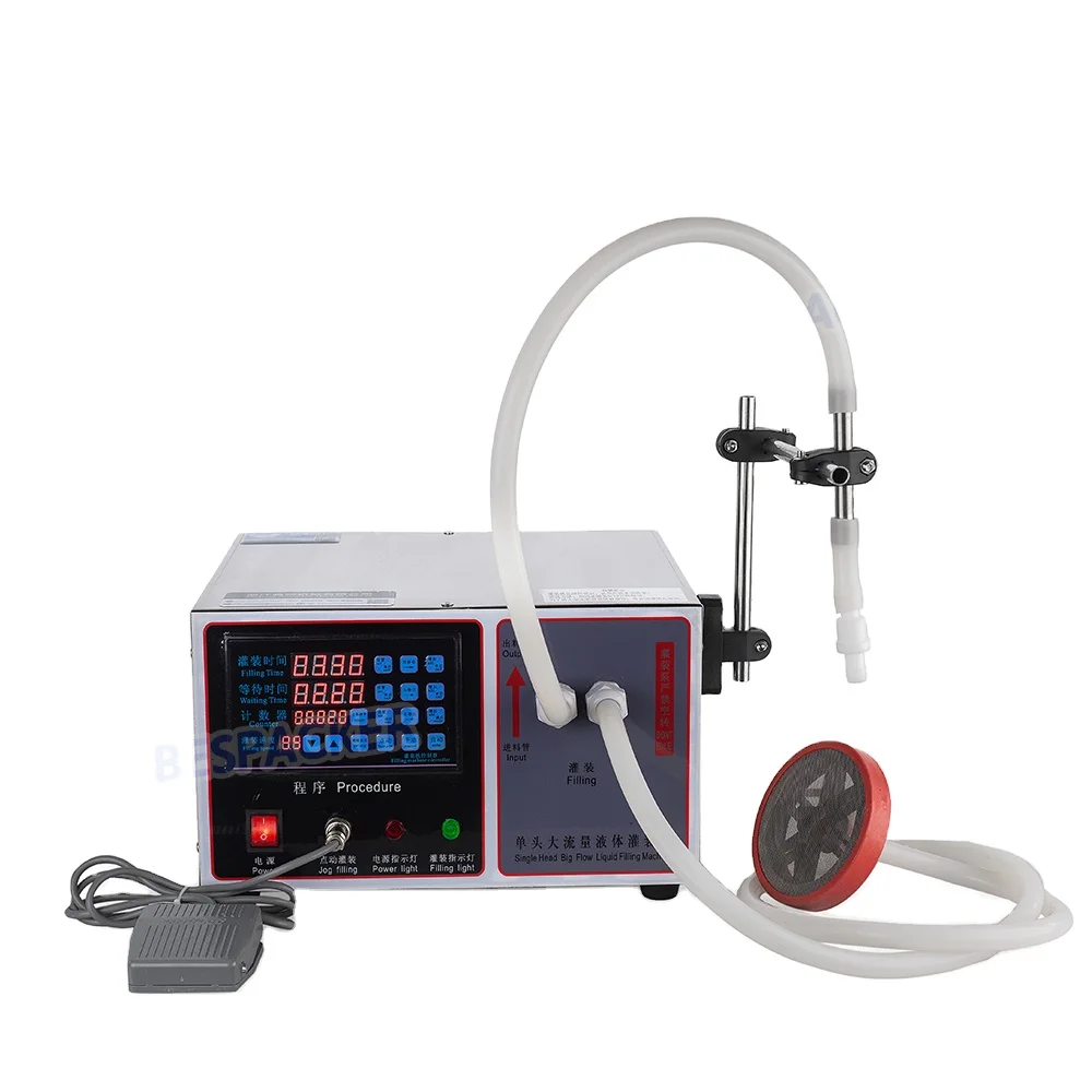 

Electrical Portable Liquid Filling Machine Mini Small Bottle Water Digital Pump Perfume Drink Milk Olive Oil Filler