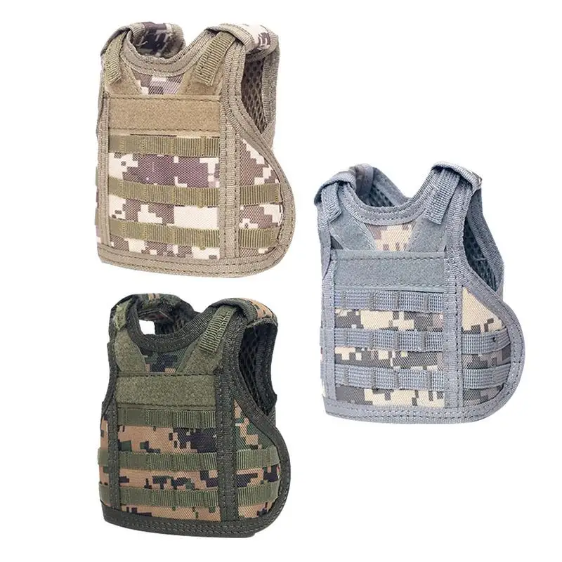 Mini Beer Vest Hunting Bottle Drink With Adjustable Shoulder