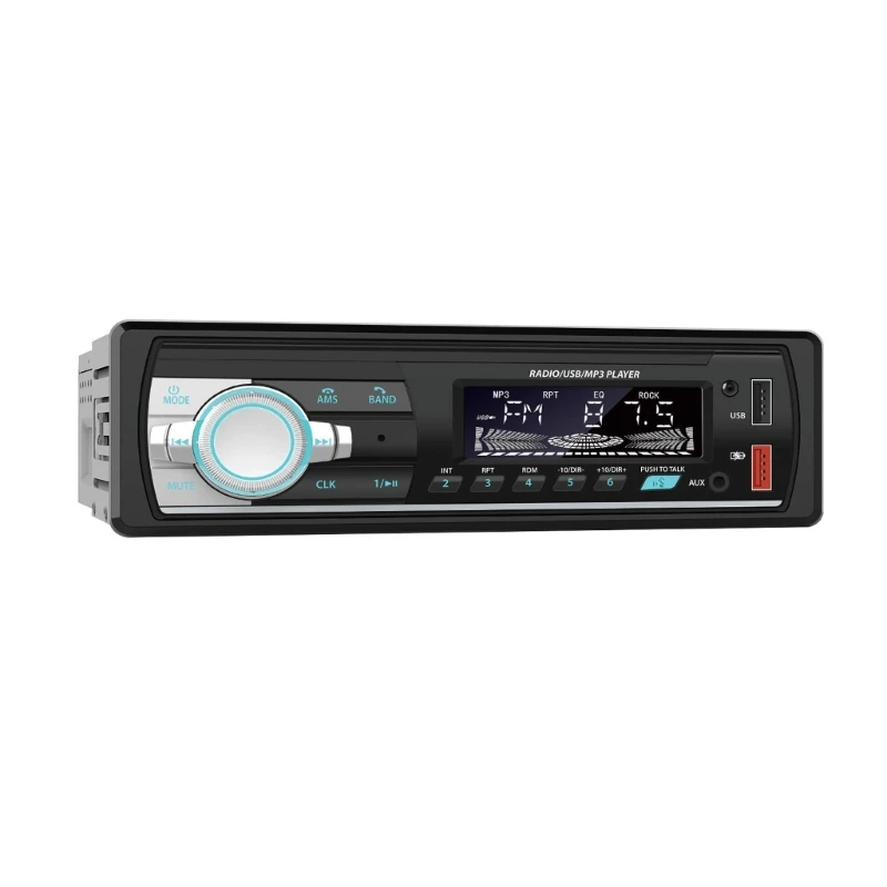 

Bluetooth-compatible Radio Car AUX-IN MP3-Player USB Auto Stereo-LCD Digital-Audio FM Music Stereo-Electronics Subwoofer R2LC