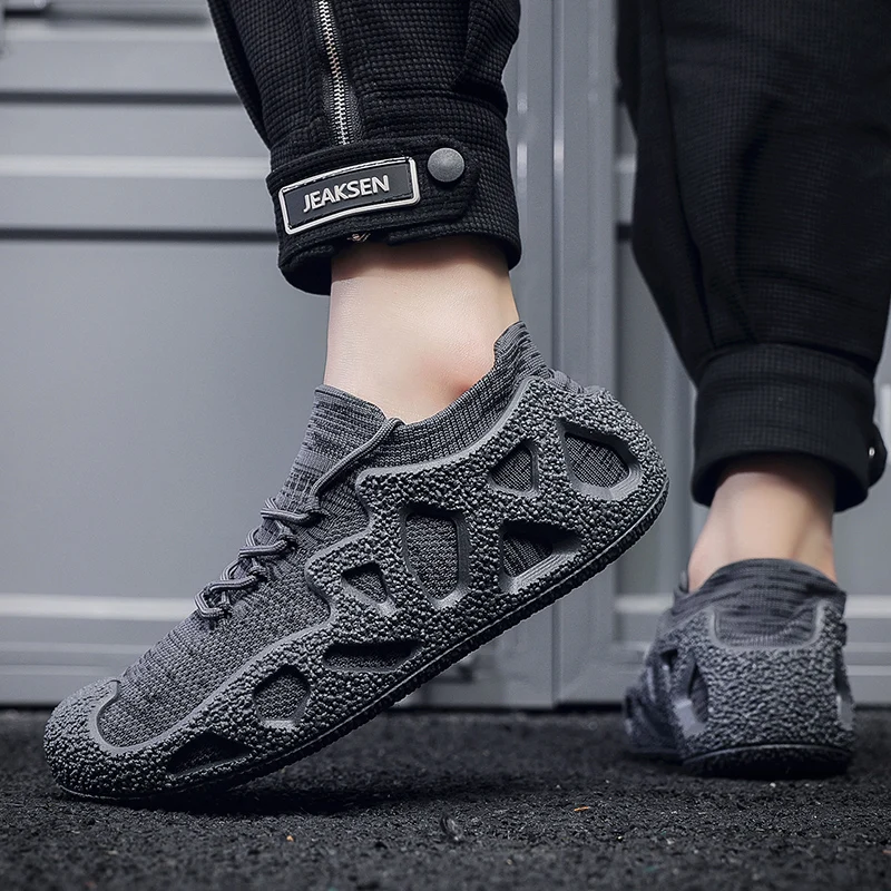 New Men's Outdoor Sneakers Breathable Shoes for Men Lightweight Unisex Sneakers Comfortable Sports Training Running Shoes