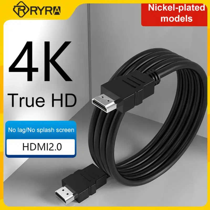 

Совместимый с RYRA Кабель HDMI видеокабели с позолоченным покрытием 1,4 4K 1080P 3D кабель для HDTV переключатель сплиттера 1 м 1,5 м HOMI 2,0