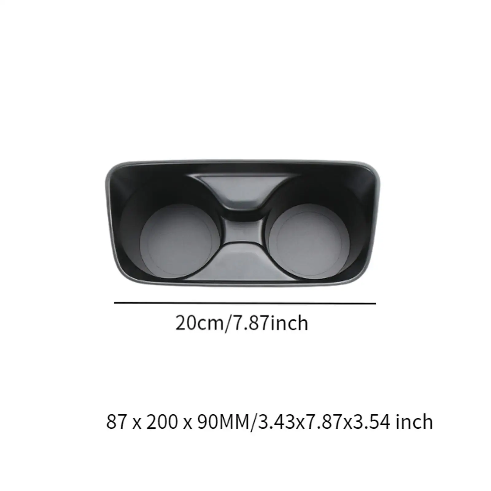 51169218925 Вставка подстаканника для BMW F32 F33 F36 2013-2015 Черный