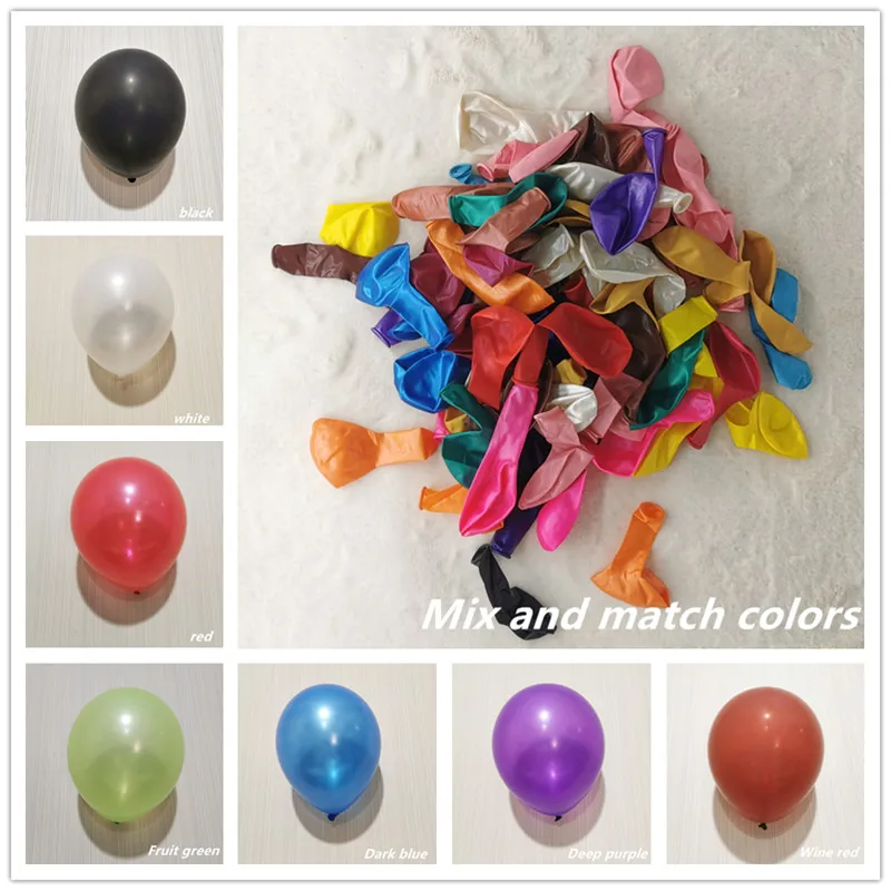 

30PCS 10/12 Inch Latex Balloon Graduation Bar Christmas Engagement Wedding Birthday Children's Day Anniversary Party Decoration