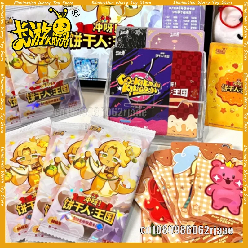 Фото KAYOU Cookie Run: карты Kingdom Braveheart Chapter Crispy Pack Коллекция аниме Коллекционные коллекционные карточки для игр и приключений на складе №1