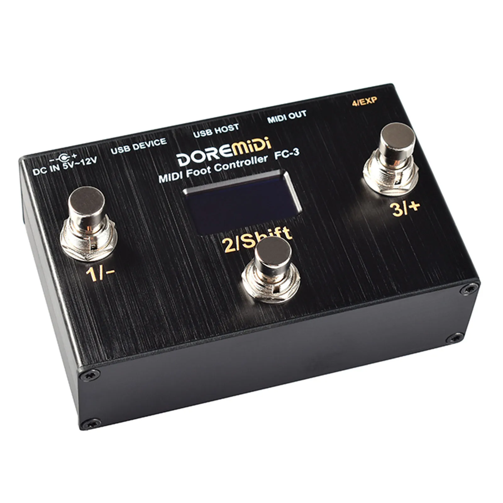 

FC-3 DOREMiDi MIDI USB инструменты MIDI DIN устройства с несколькими выходными интерфейсами средней длины имеют 3 программируемых педали переключателя