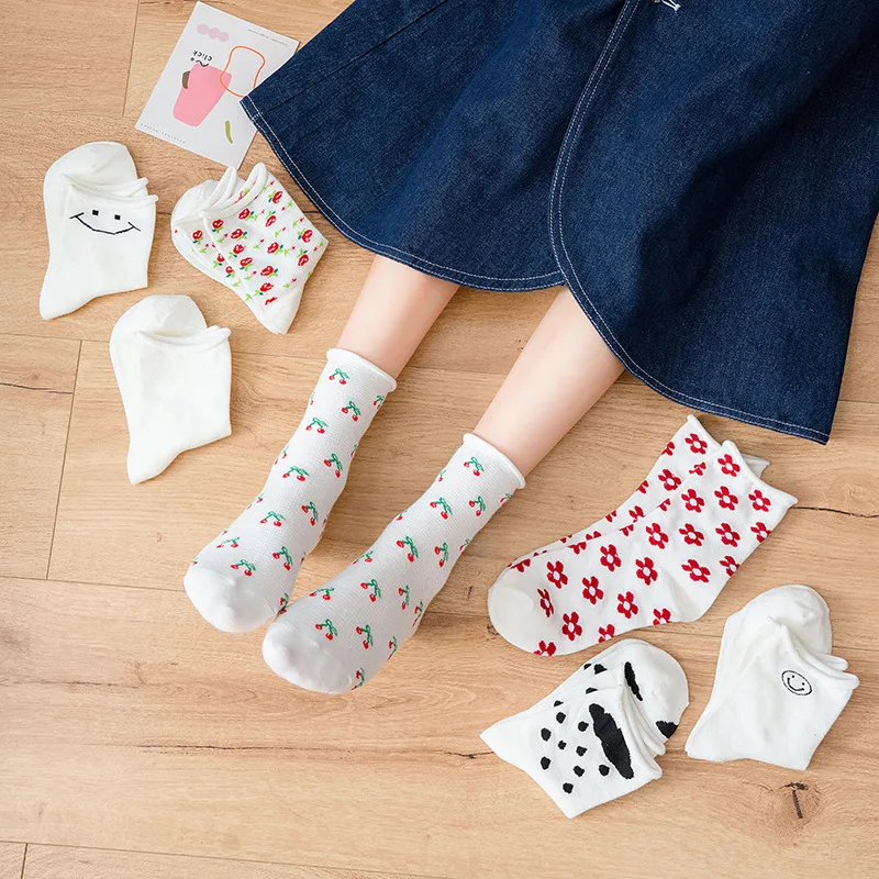 Женские носки в Корейском стиле полосатые длинные Сейлор Мун | Женская одежда