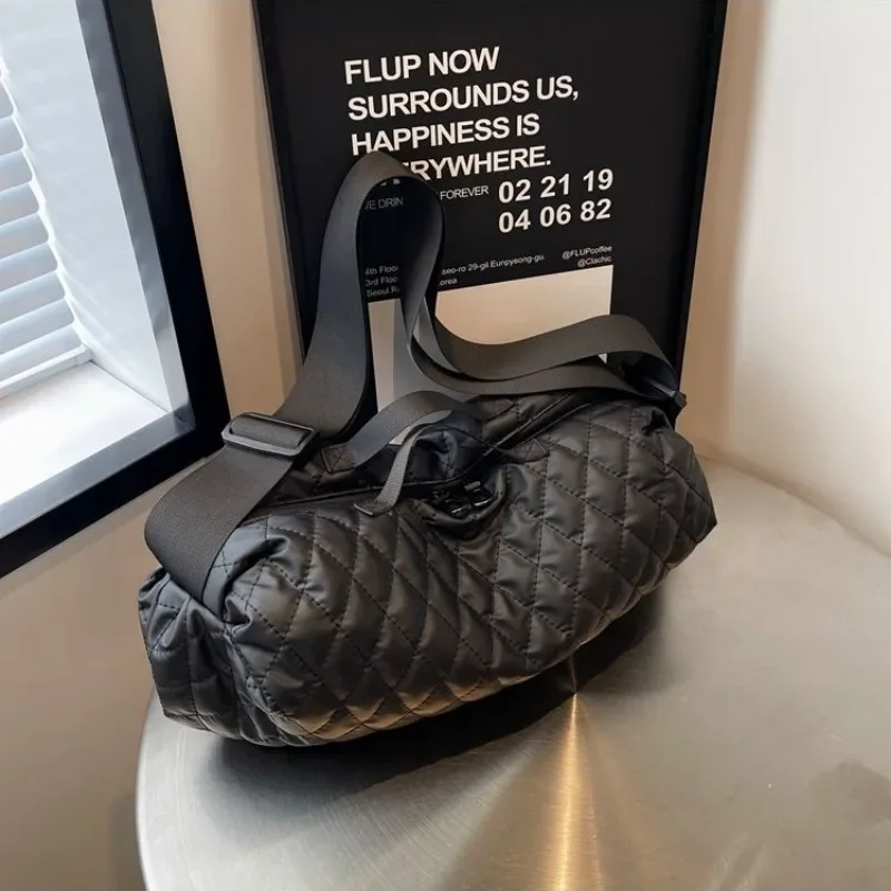 Твердые нейлоновые сумки через плечо большой емкости с ромбами Лидер продаж