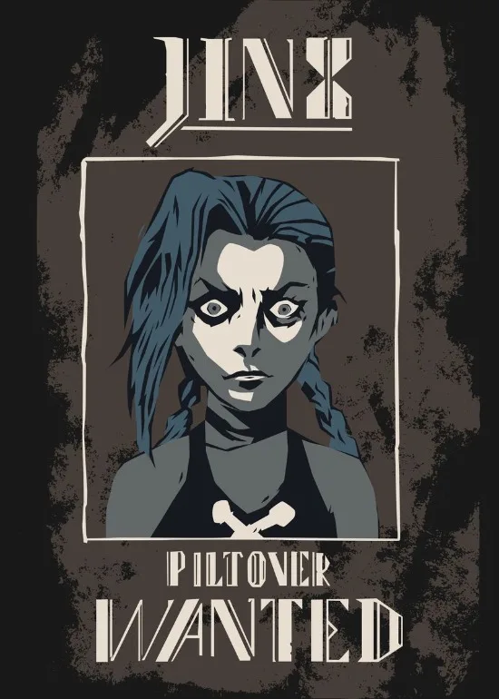 

Плакат Arcane Season 2 Jinx VI