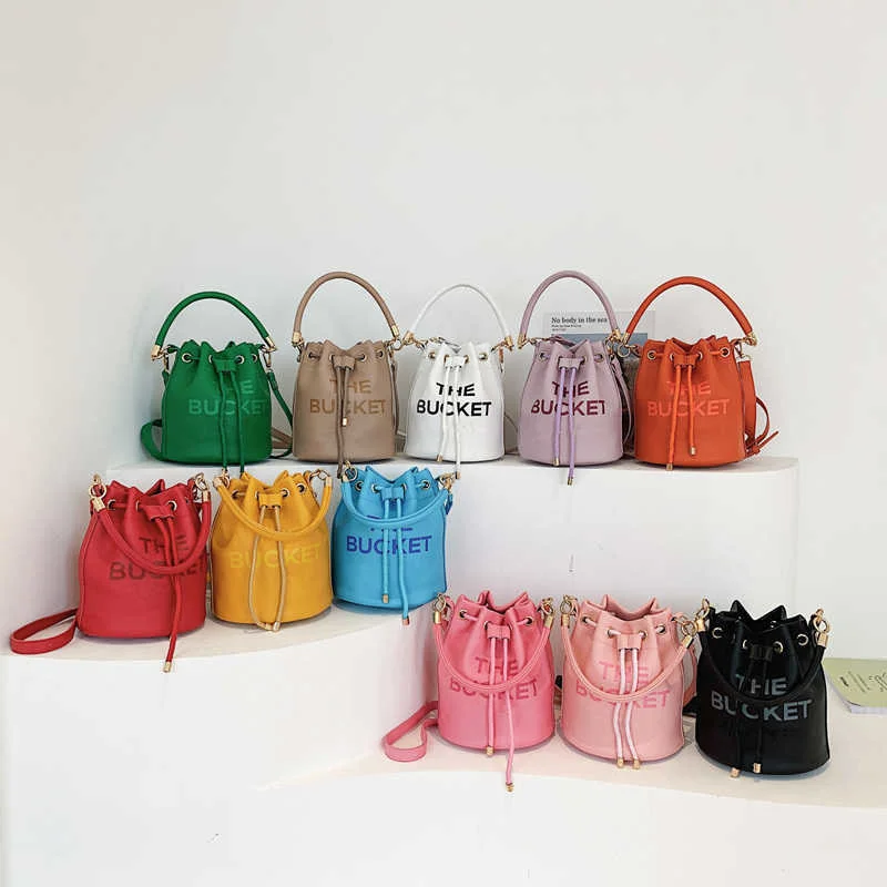 

Fashion The Bucket Bags Womens Handbags 2023 New Fashion Shoulder Small Messager Bag