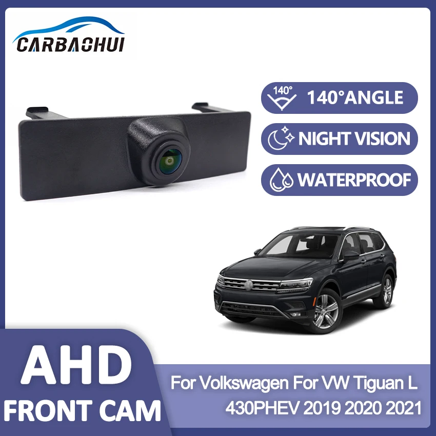 Объектив рыбий глаз 170 ° AHD PAL CCD 1080P Автомобильная Камера Переднего Вида ночное