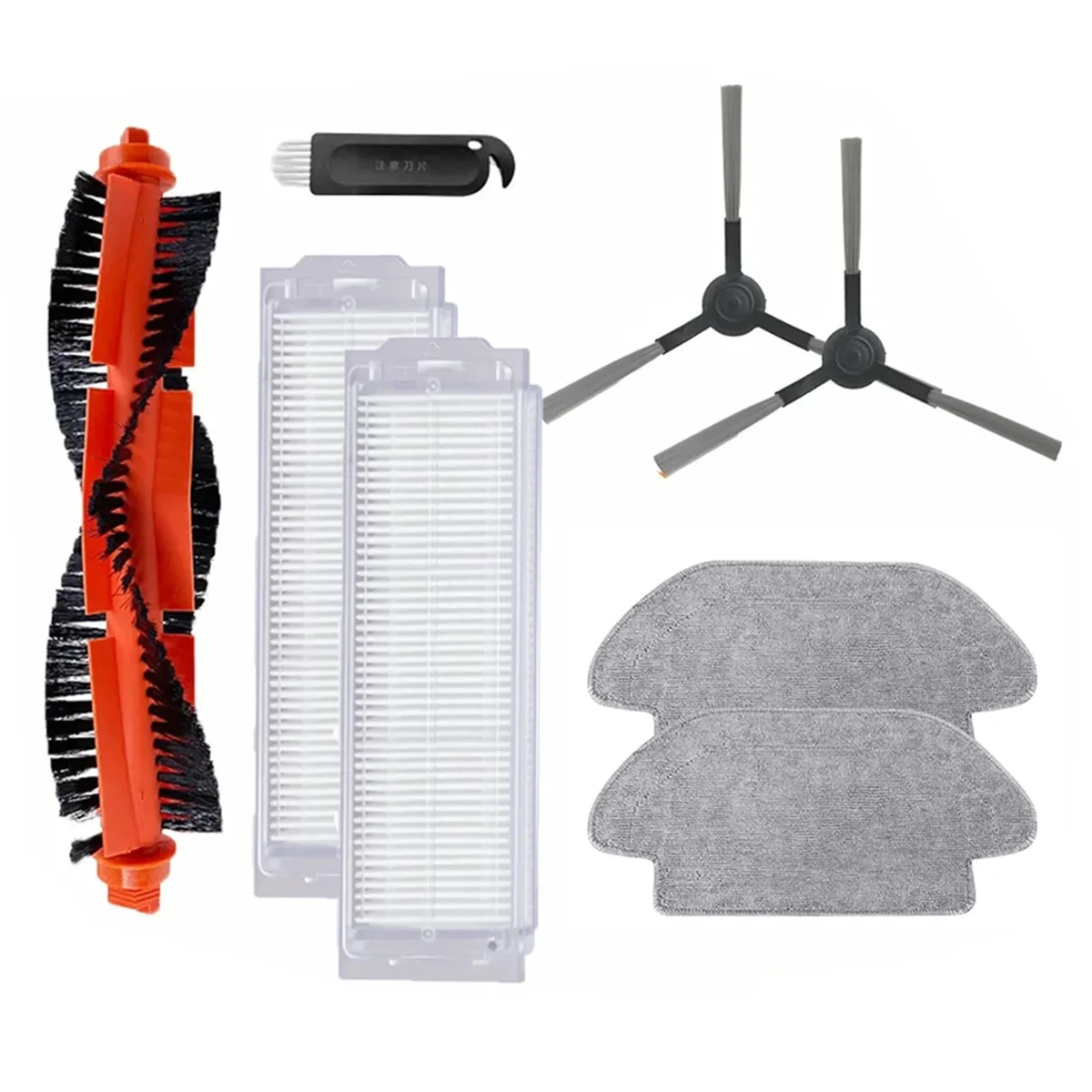 Для MGTEC Twinboth S9 робот-пылесос основная боковая щетка Hepa фильтр швабра тряпка