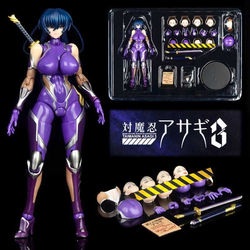 

16cm Taimanin Series SECOND AXE Asagi Igawa Anime Figure Native Rocket Boy Igawa Asagi Action Figure Collectible Model Doll Toys
