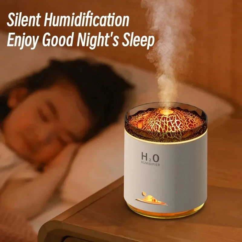 

Ультразвуковой увлажнитель воздуха Volcano, 350 мл, с функцией разбрызгивания