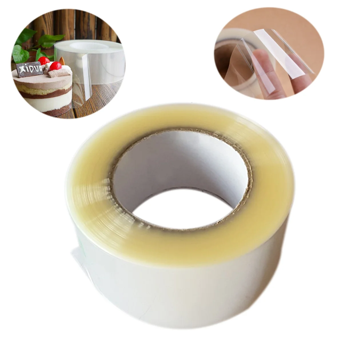 

Cake Baking Acetate Rings Collars Ring Sheet Sheets Collar Mousse Clear Roll Stickers Strips Transparent Rolls Decorating