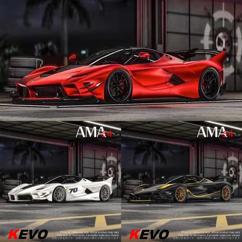 

AMA64 1/64 resin figure model Ferrari FXX-K EVO supercar series car model collection gift free shipping