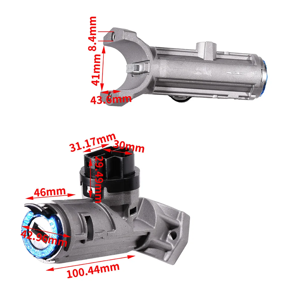 4162AL 1608501280 1329316080 переключатель зажигания Замок рулевого управления 7 контактов