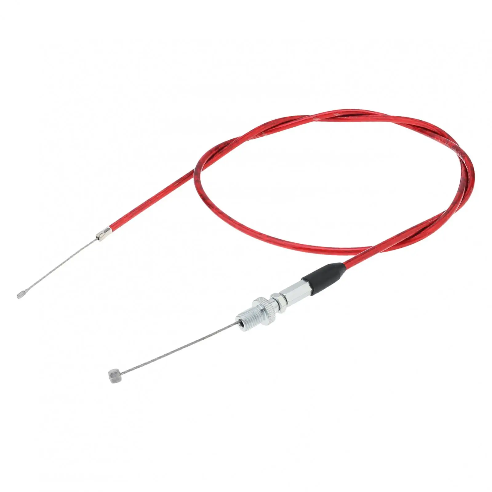 

1 шт., трос дроссельной заслонки из нержавеющей стали, 120 см/47 дюймов, подходит для большинства 4-тактных мотоциклов, 50 куб. См, 70 куб. См, 90 куб. См, 110 куб. См, 125 куб. См