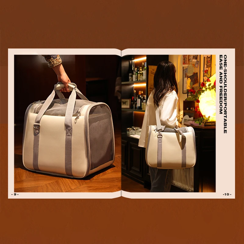 Новая зимняя пушистая белая сумка с котом для улицы портативная дышащая удобная