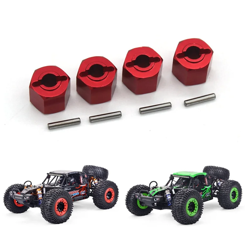 Металлический Адаптер для шестигранной ступицы колеса 12 мм ZD гоночной версии DBX10