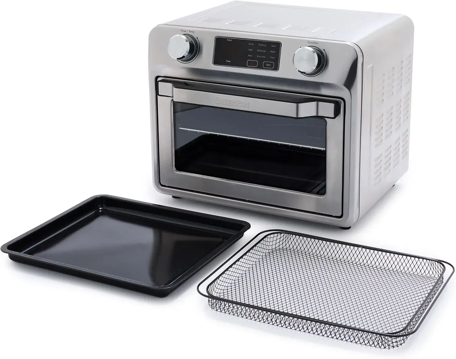 Воздушная жарочная печь 9-в-1 из нержавеющей стали противень с антипригарным