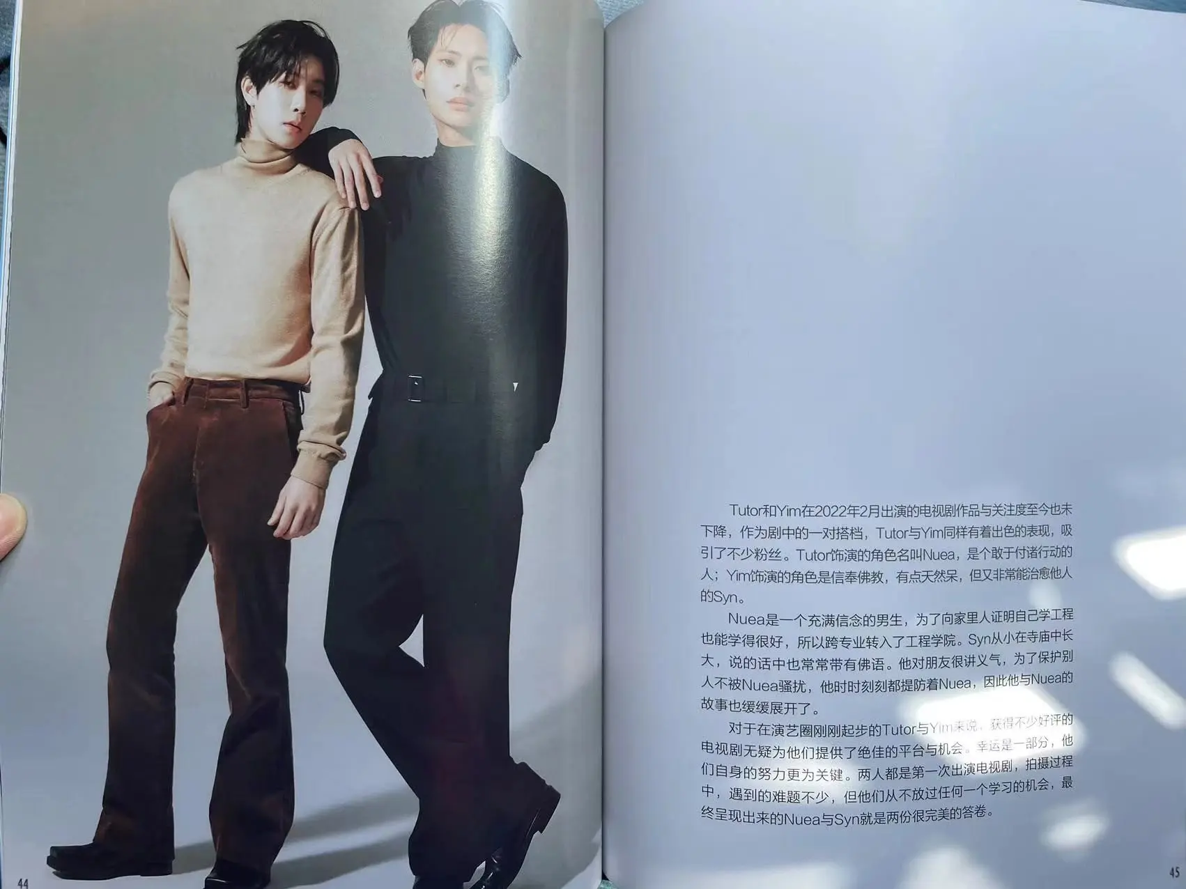 Тайланд звезды окунь журнал с автографом фото модные журналы постеры для